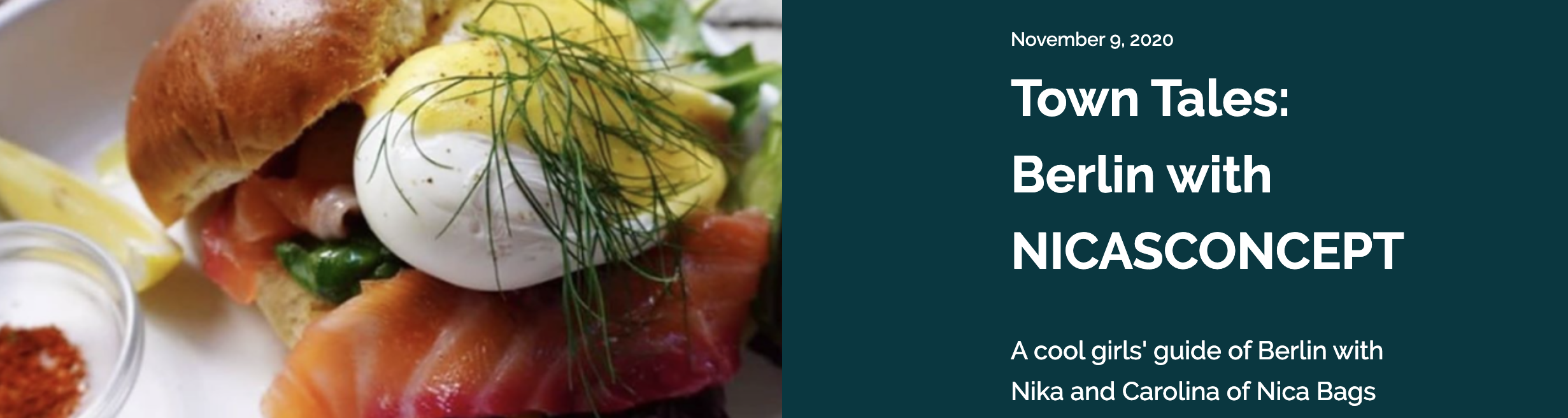 TOWN TALES WITH FREIRAUM - NICASCONCEPT